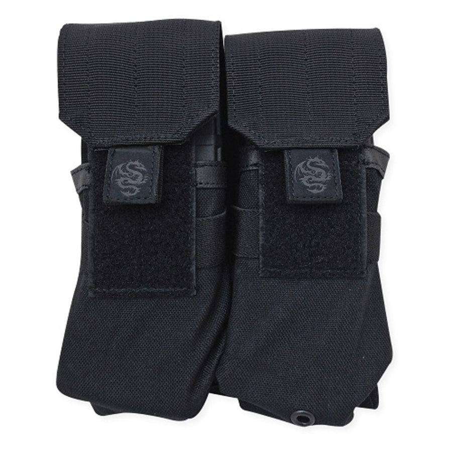 Tacprogear Double Rifle Mag Pouch Black