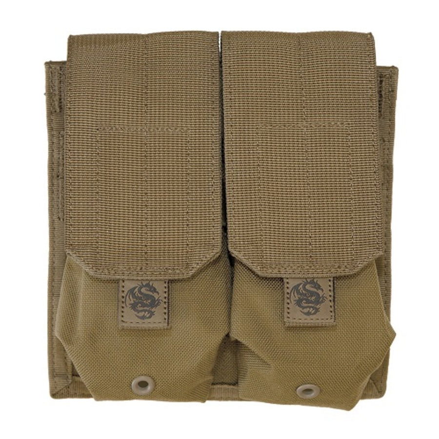 Tacprogear Coyote Tan Double Rifle Mag Pouch