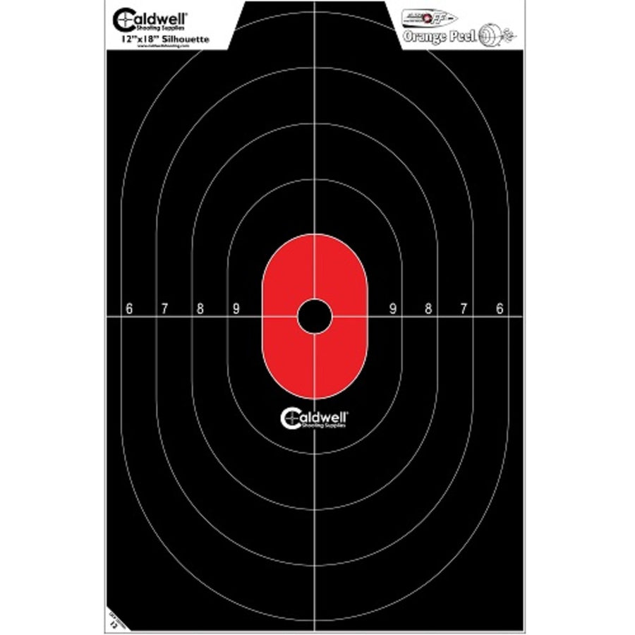 Caldwell Silhouette Center Mass Flake Off Target 8 Pk