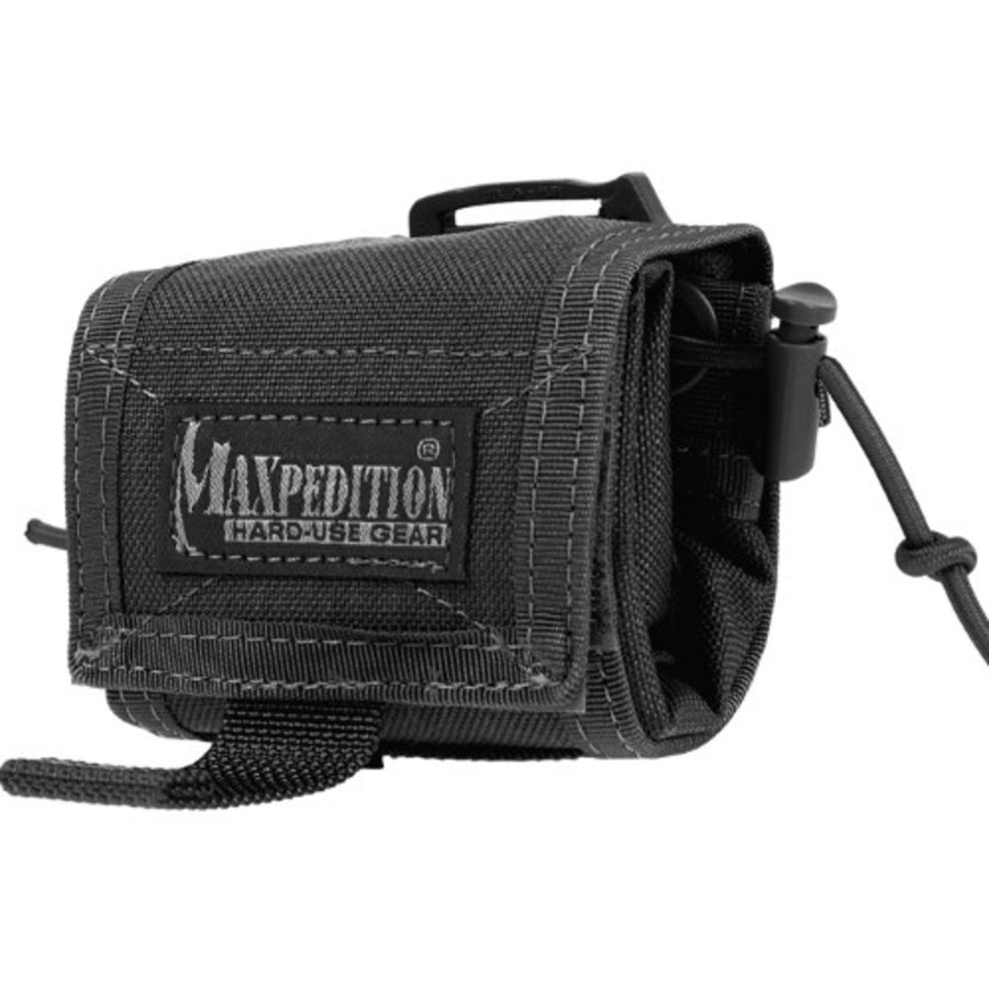 Maxpedition Rollypoly Mm Folding Dump Pouch Black