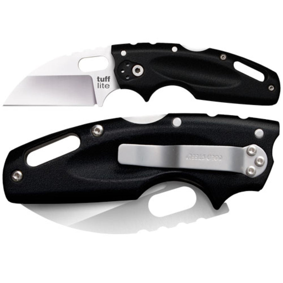 Cold Steel Tuff Lite Folder 2.5in Plain Black Polymer Handle