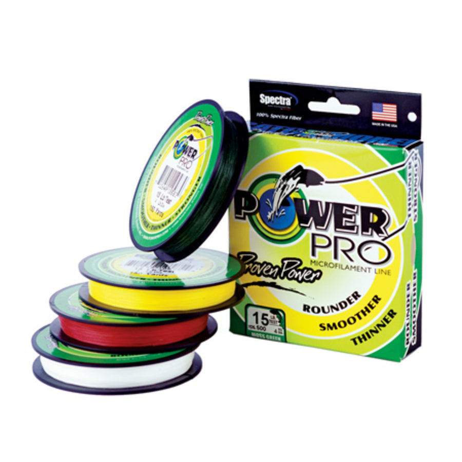 Power Pro Microfilament Line 40lb  Red 500 Yard