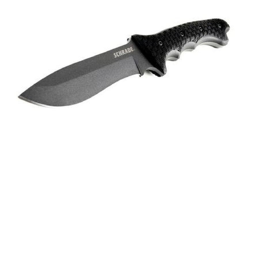 Schrade Schf9 Fixed 6.375 In Gray Black Blade Polymer Handle
