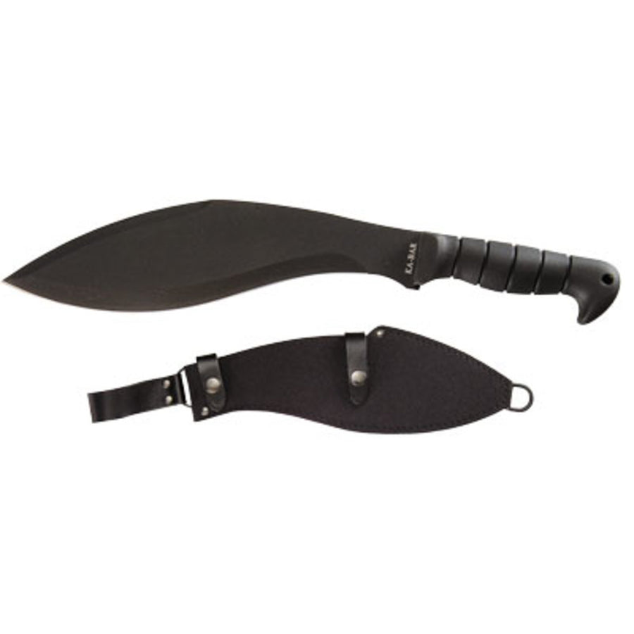 Ka-bar Kukri Machete 11.5 In Black Blade Kraton Handle