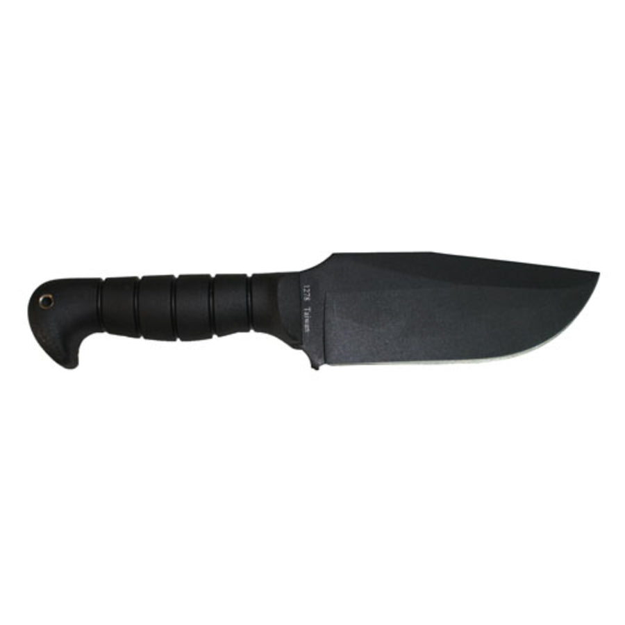 Ka-bar Warthog Fixed 6.75 In Black Blade Kraton Handle