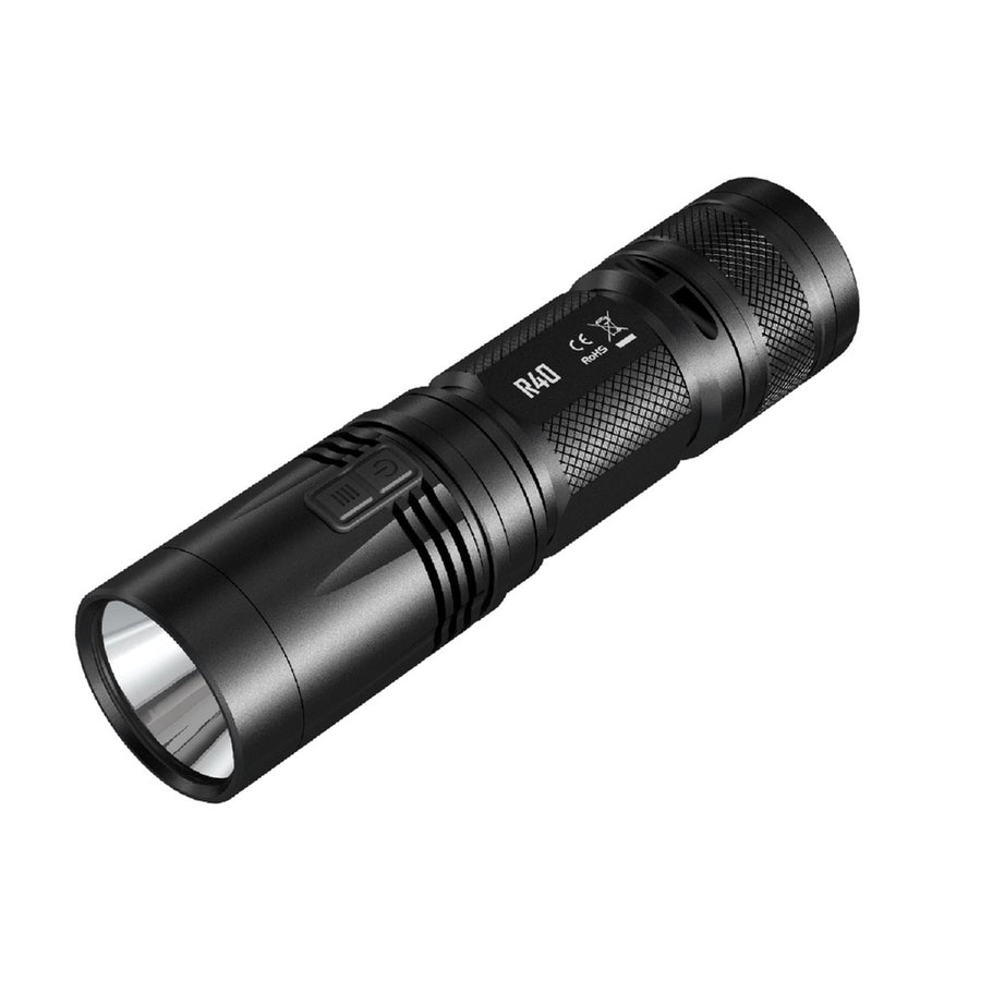 Nitecore 1000 Lumen R40 Tactical Flashlight Black