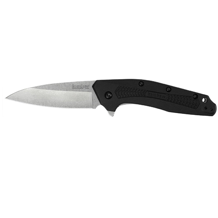 Kershaw Dividend Assisted 3.0 In Stonewash Plain Gfn Handle