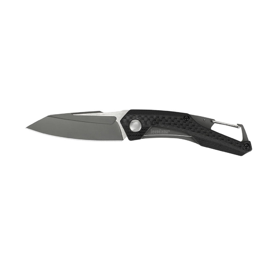 Kershaw Agile Assisted 2.75in Stonewash Plain Ss Handle