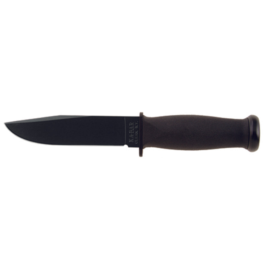 Ka-bar Mark I Fixed 5.1 In Black Blade Kraton Handle