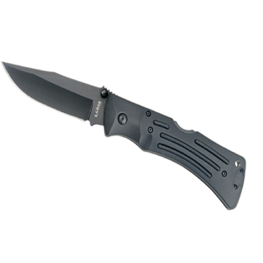 Ka-bar Mule Folder 3.88 In Black Blade Zytel Handle