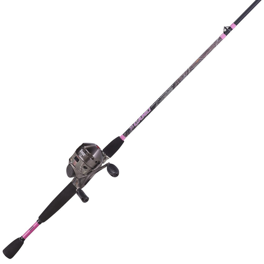 Zebco 33 Ladies Camo 6ft 2-pc Medium Spincast Combo