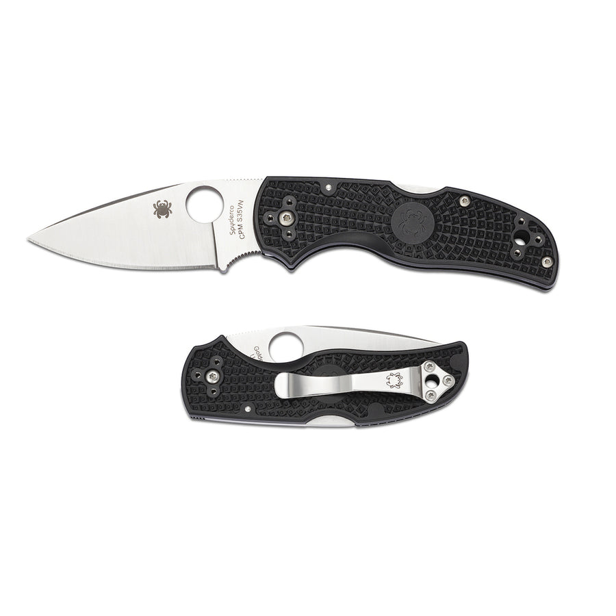 Spyderco Native 5 Folder 3.0 In Plain Black Frn Handle