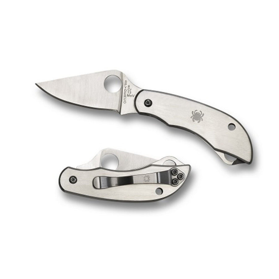 Spyderco Clipitool Bottle Opener Folder 2 In Plain Ss Handle