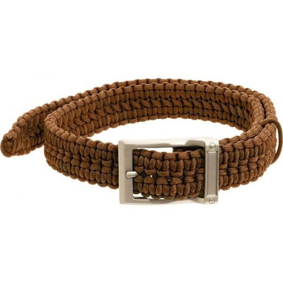 Timberline Coyote Tan Paracord Survival Belt-extra Large