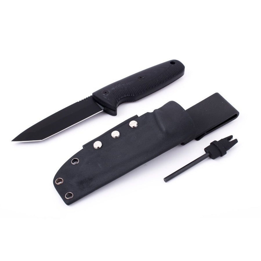 Eka Nordic T12 Tactical Fixed Blade 4.7 Inch Blade Black