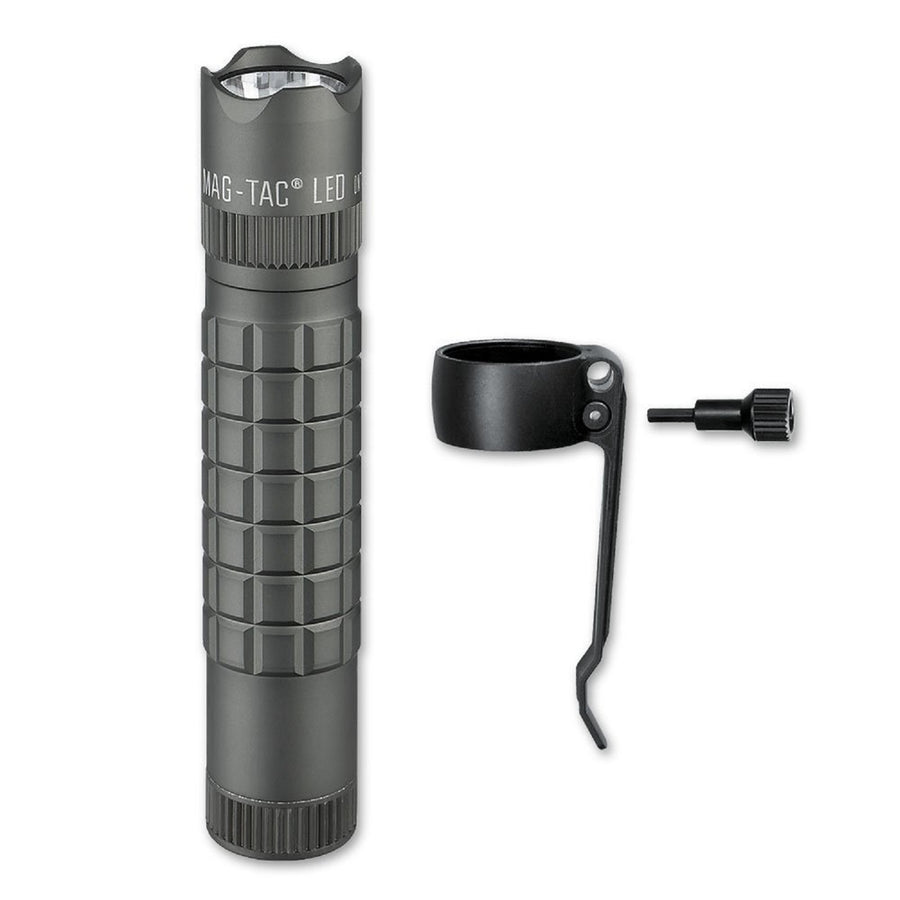 Maglite Mag-tac Cr123 Flashlight Crowned-bezel Urban Gray