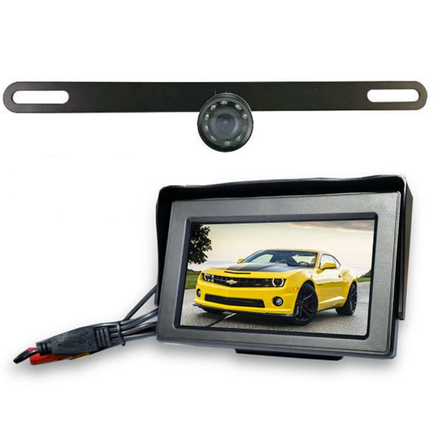Top Dawg Wireless License Plate Backup Wide Angel Hd Camera