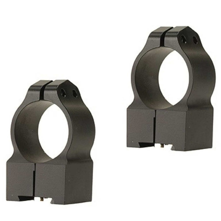 Warne 1 Inch Tikka Permanently Attached - High Matte Rings