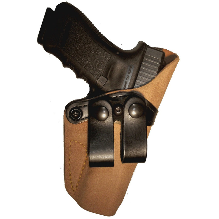 Gandg Chestnut Brwn Blk Belt Loop Ip Hlstr-fits Most 1911 Lh