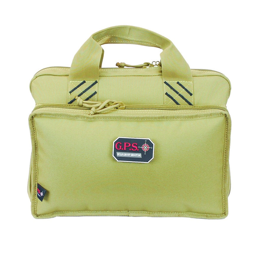 G.p.s. Quad Pistol Case In Tan