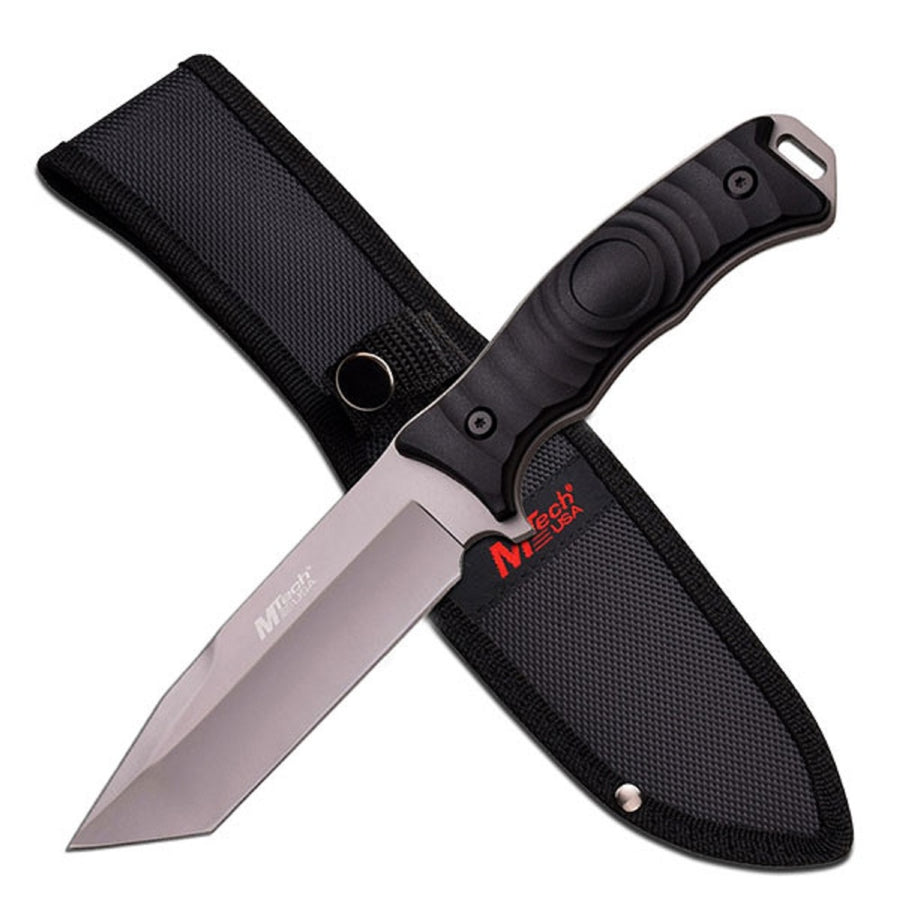 Mtech Fixed Blade Knife 10in - Tanto 5in Blade