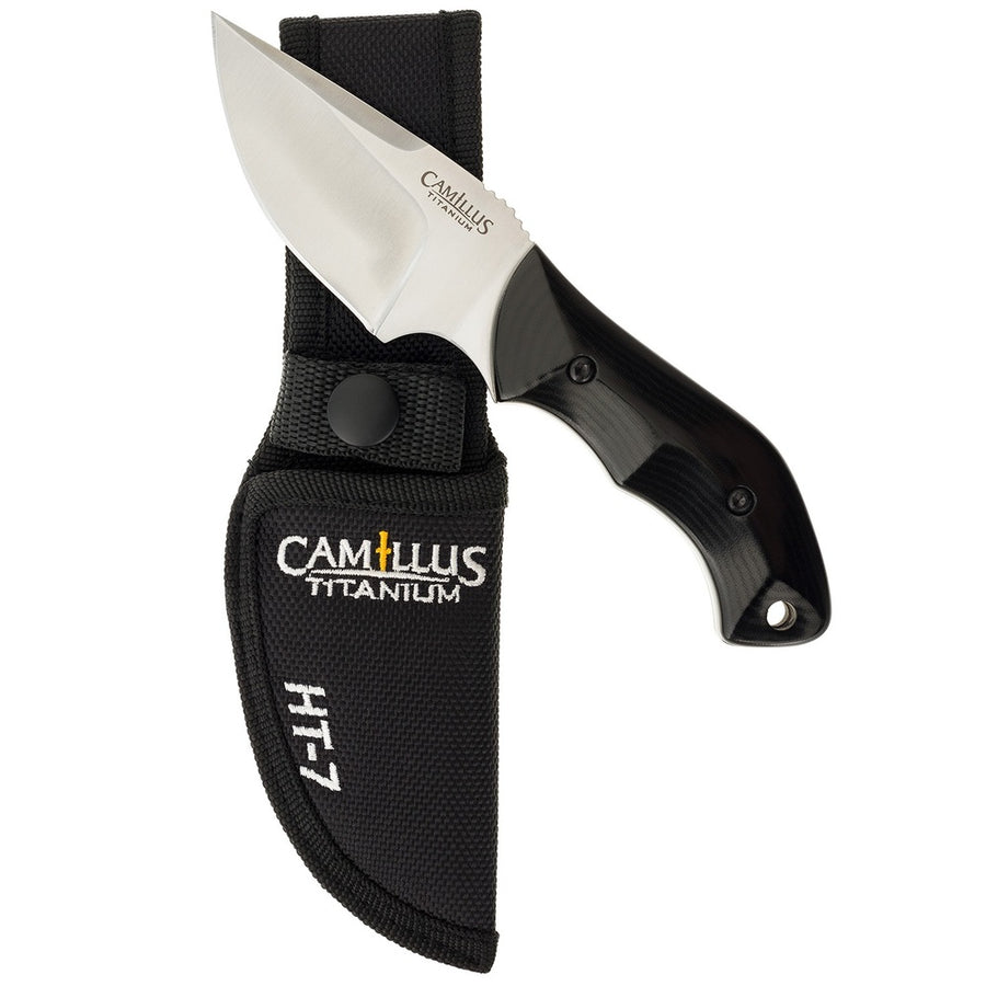 Camillus Ht-7 Fixed Blade Knife With Nylon Sheath