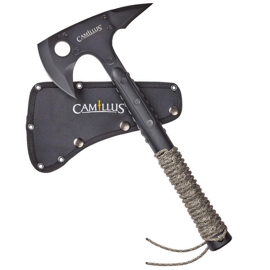 Camillus Sin 15in Titanium Bonded Tomahawk W-nylon Sheath