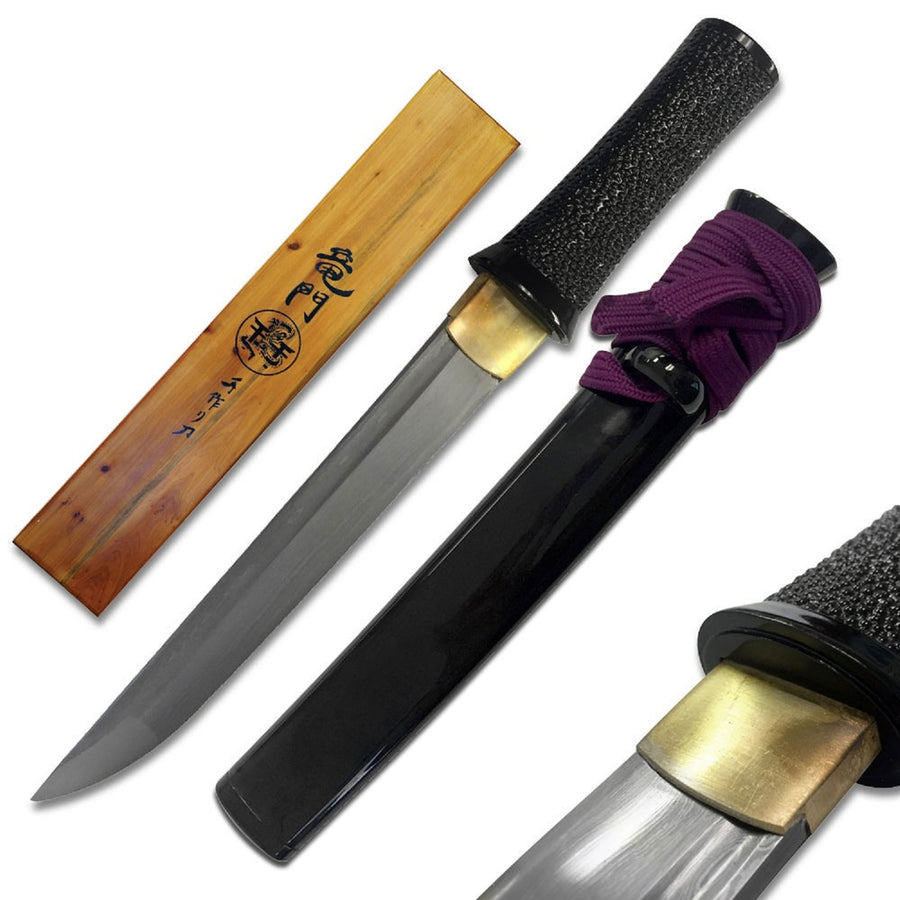 Ryumon Handforged Sword 14in Overall 7.25in Damascus Blade