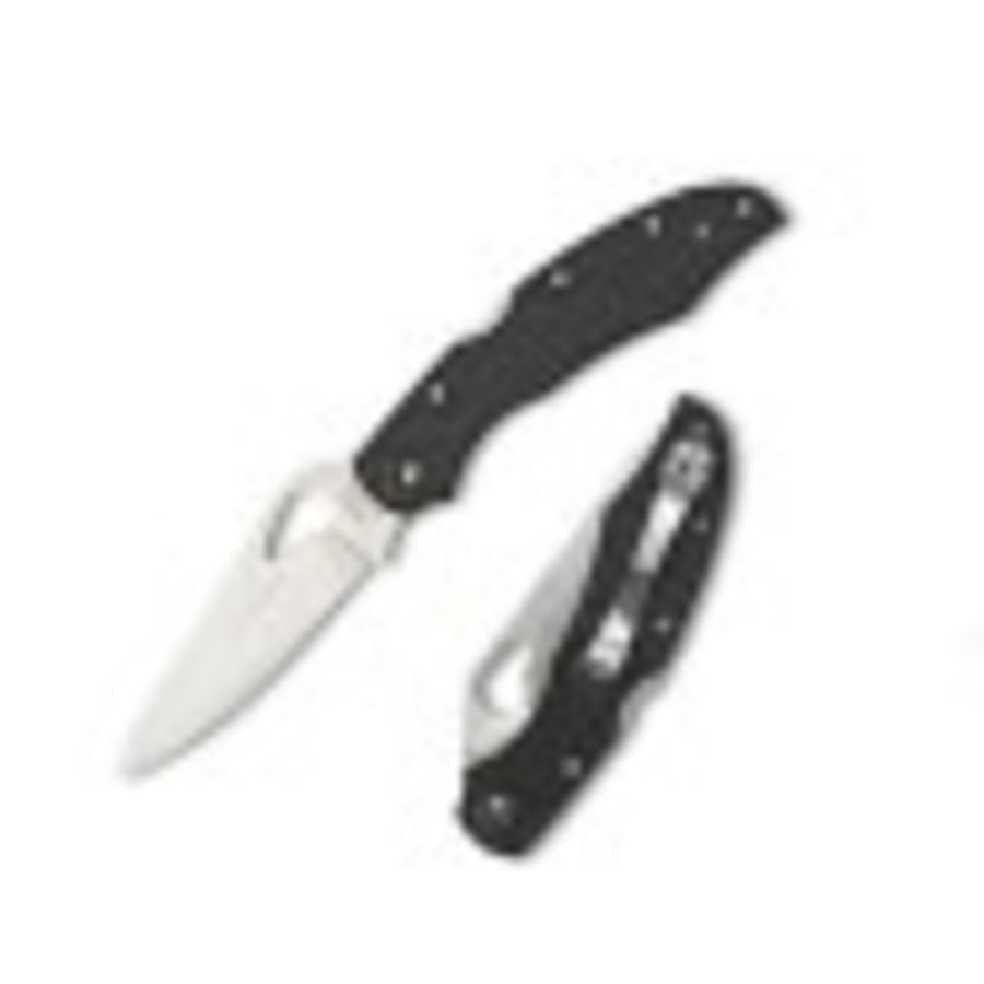 Byrd Cara Cara2 Folder 3.8 In Black Plain Blade Blk Frn Hndl
