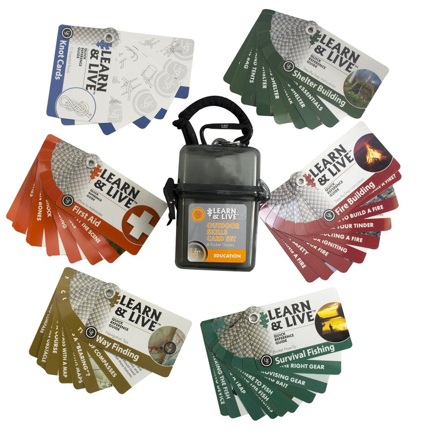 Ust Learn And Live Cards - Outdoor Skills Set