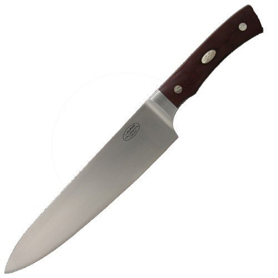 Fallkniven Alpha Fixed Blade 8 In Satin Blade Micarta Handle