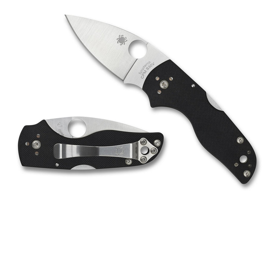 Spyderco Lil Ft. Native Folder 2.47 In Plain Black G-10