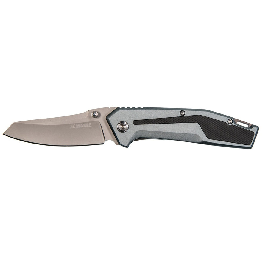 Schrade Sch705 Folder 3 In Bead Blast Blade Aluminum Handle