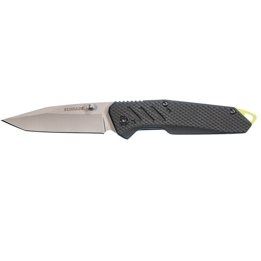 Schrade 1084293 Folder 3.0 In Bead Blast Blade Rubber Handle