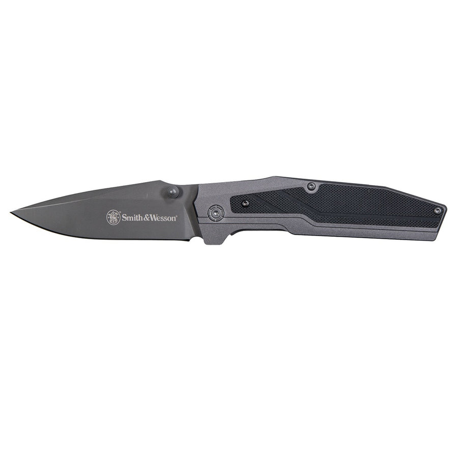 S And W 1084300 Assisted 3.625 In Gray Blade Aluminum Handle
