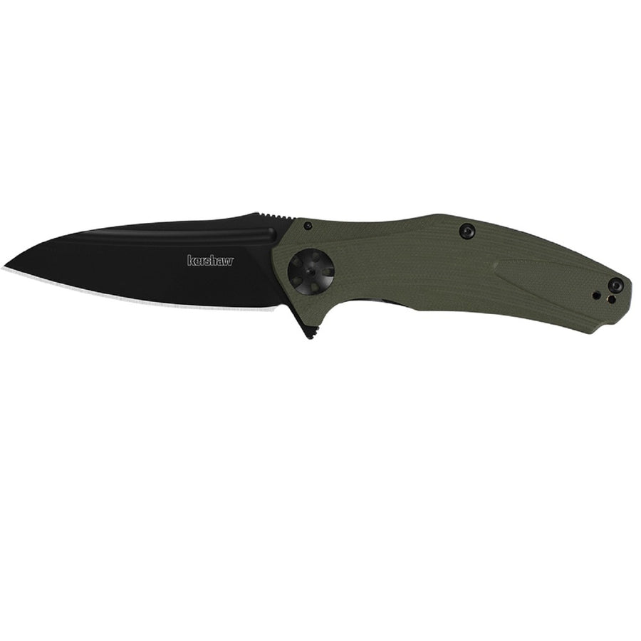 Kershaw Natrix Xl Assisted 3.75in Black Plain Od G-10 Handle