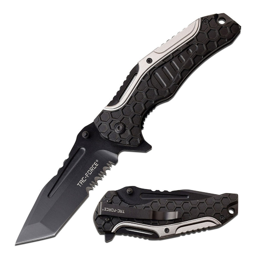Tac-fore Spring Assisted Knife 3.75in Blade 8.25in Overall