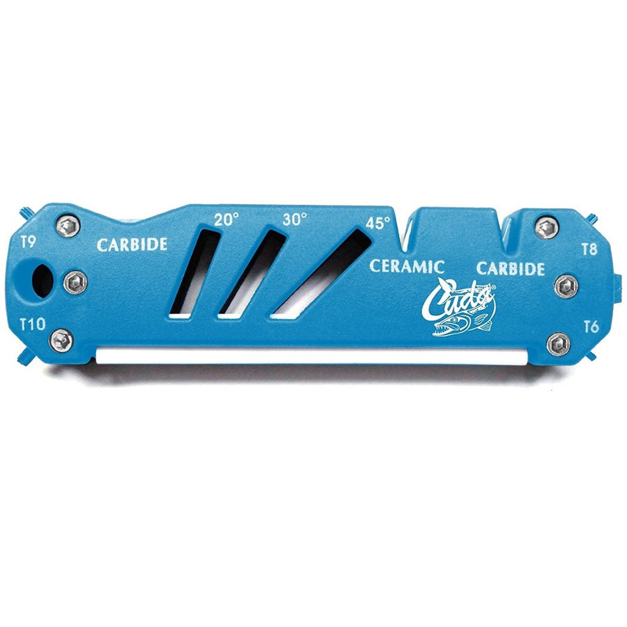 Cuda Knife With Shear And Hook Sharpener