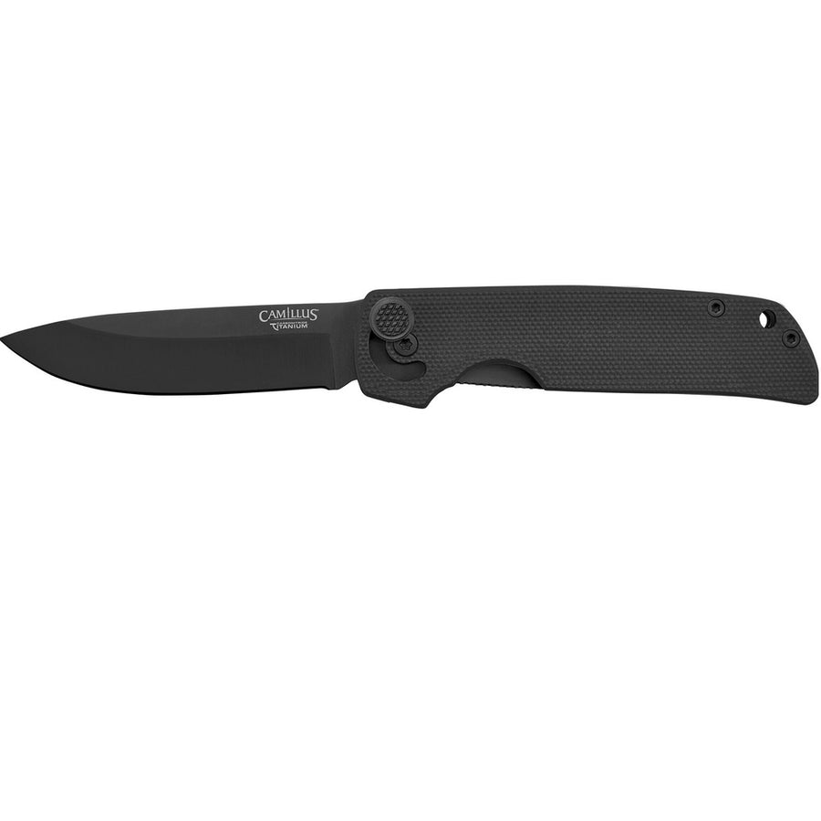 Camillus Cuda Mini 6.75 Inch Folder 3 Inch Blade Black