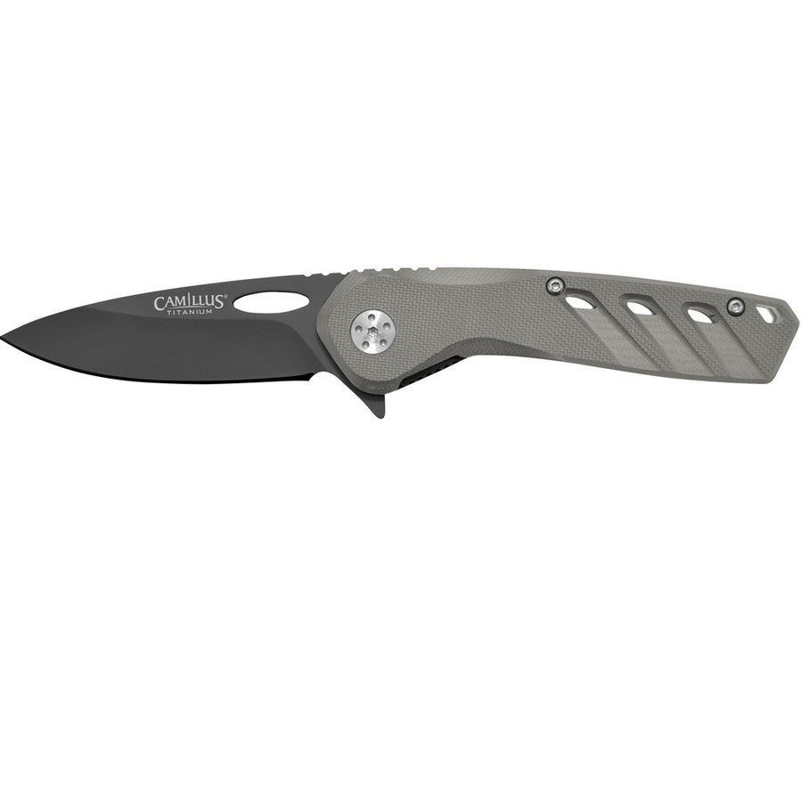 Camillus Slot 6.75 Inch Folding Knife 2.75 In Blade - Gray