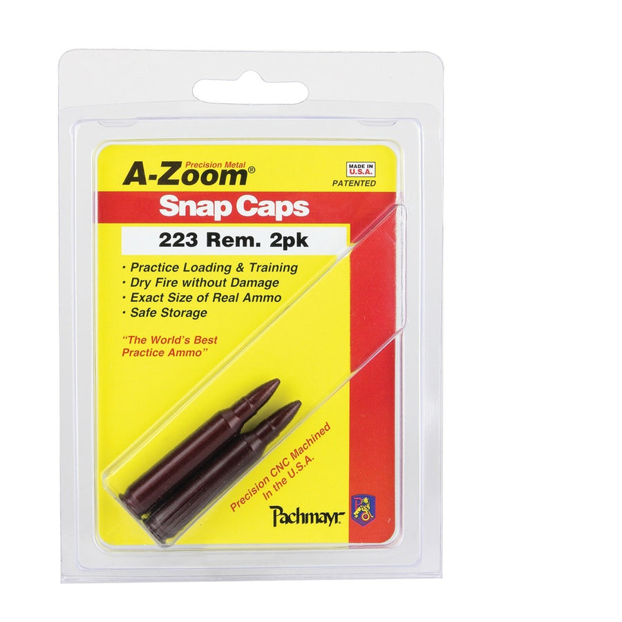 A-zoom 223 Rem  Snap Cap  2pk