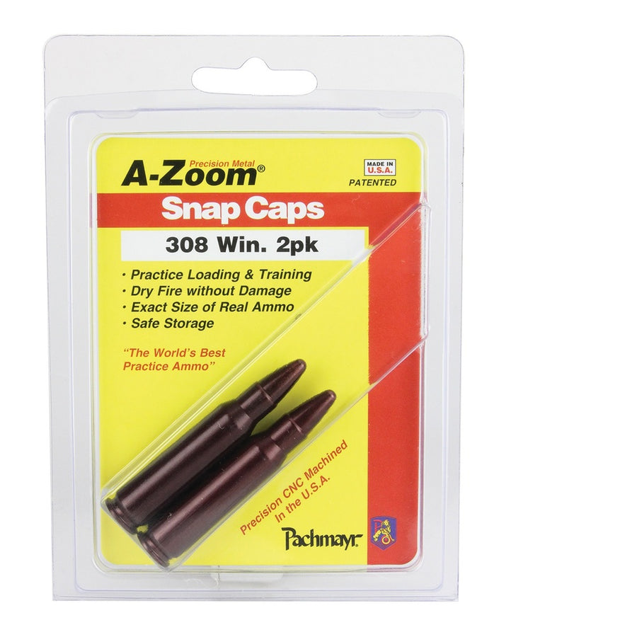 A-zoom 308 Win  Snap Cap  2pk