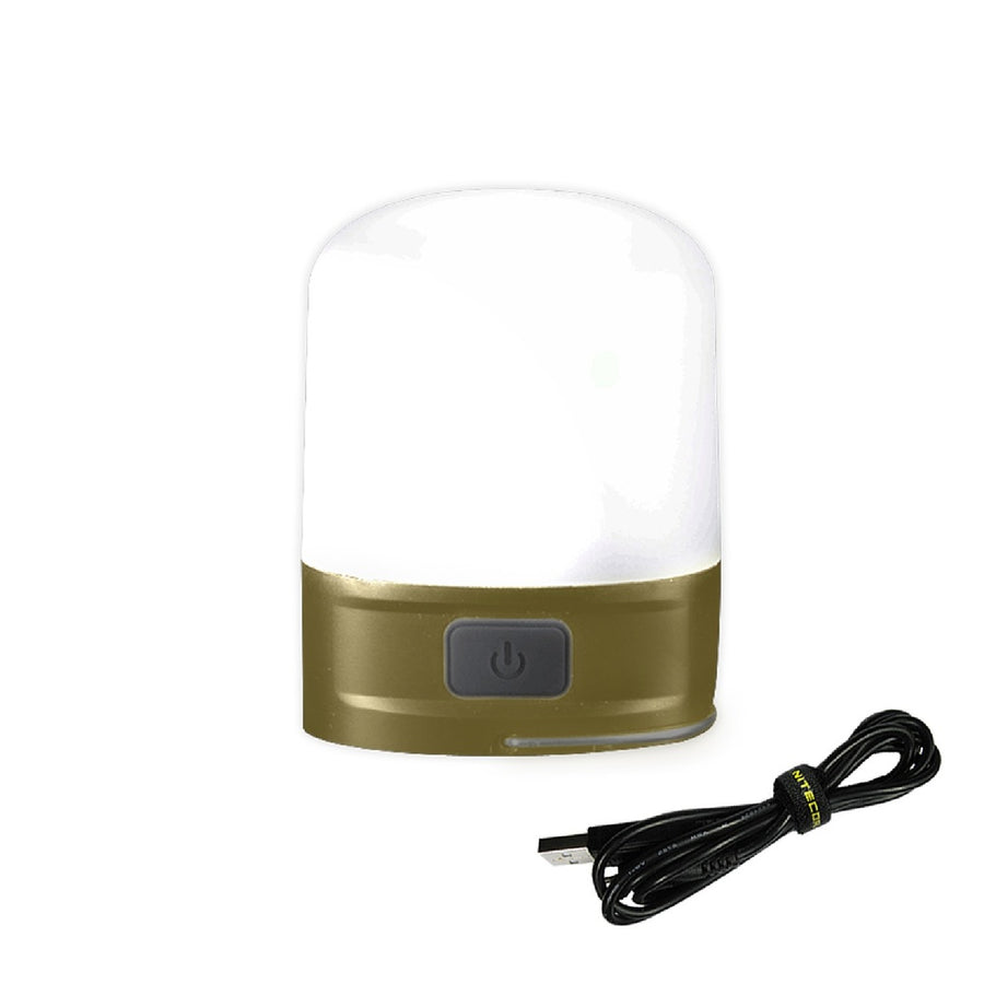 Nitecore Lr10 250 Lumen Usb Rchrgbl Pocket Lantern Olive