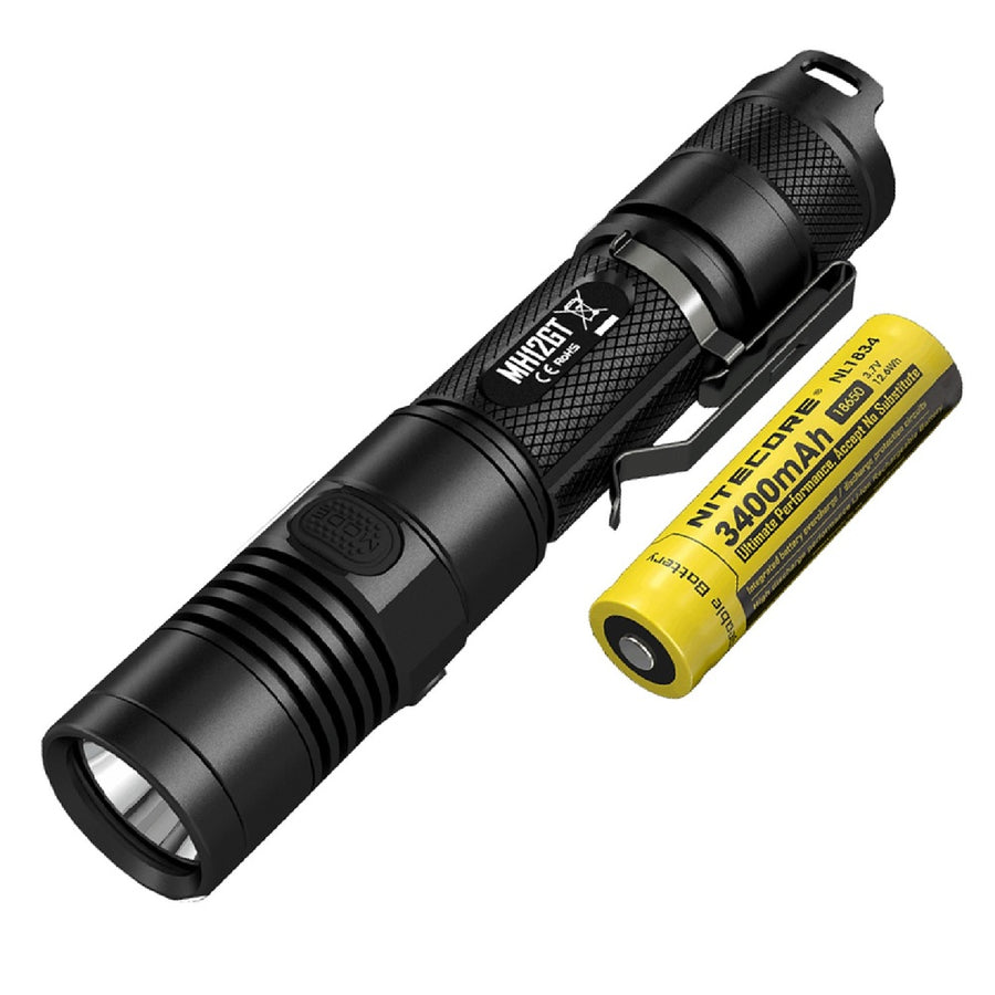 Nitecore Mh12gt Hybrid 1000 Lumen  Rchrgbl Flashlight