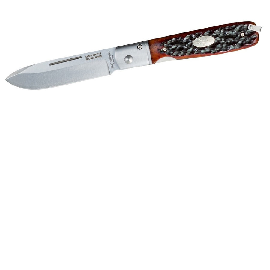 Fallkniven Gpdi Folder 3.07 In Jigged Bone Handle