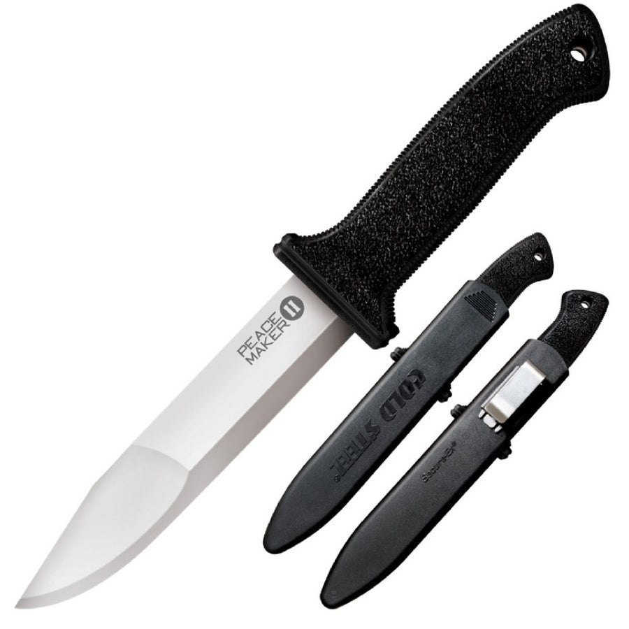Cold Steel Peace Maker Ii Fixed Blade 5.5 In Plain Polymer
