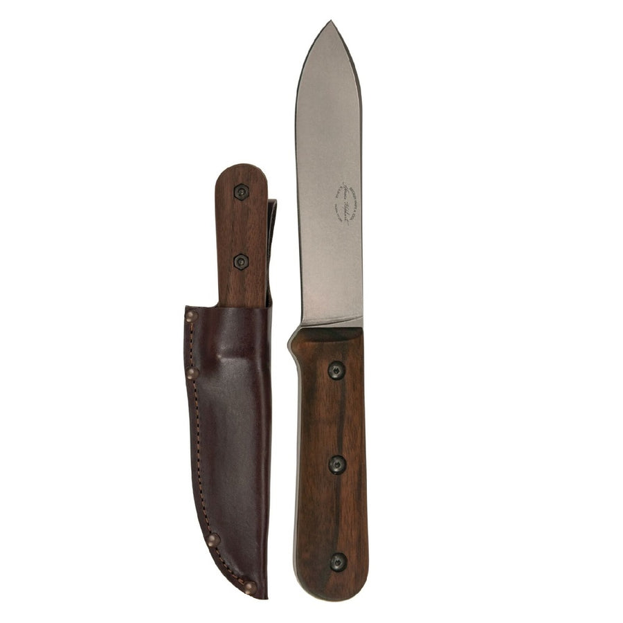 Ka-bar Becker Kephart Fixed 5.1 In Blade Walnut Handle