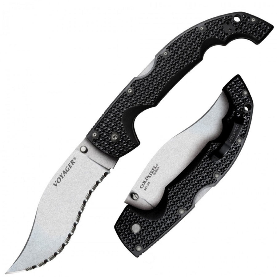 Cold Steel Xl Voyager Vaquero Folder 5.5 In Serrated Griv-ex