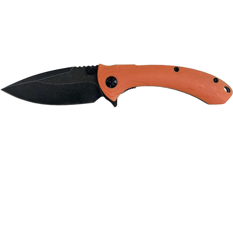Abkt Elite Protector Ii Folder 3.5 In Blade Orange G-10