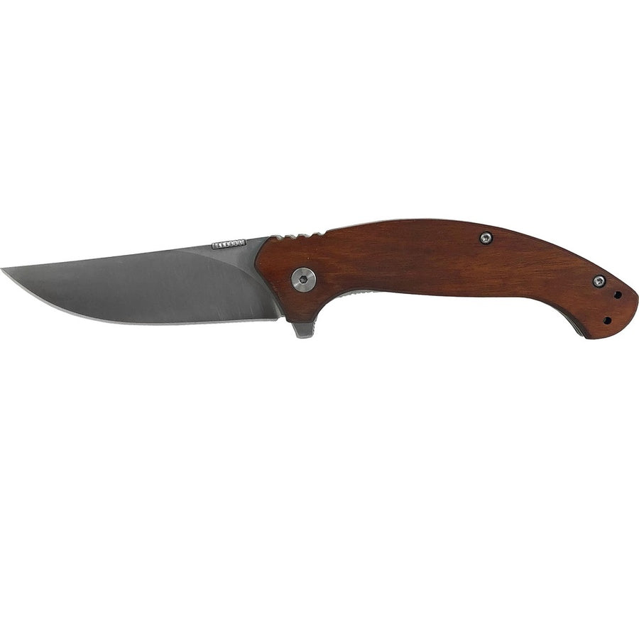 Abkt Elite Laramie Folder 3.25 In Blade Sandalwood Handle